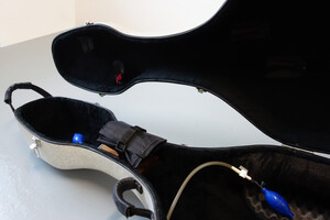 Double bass viola da gamba Case